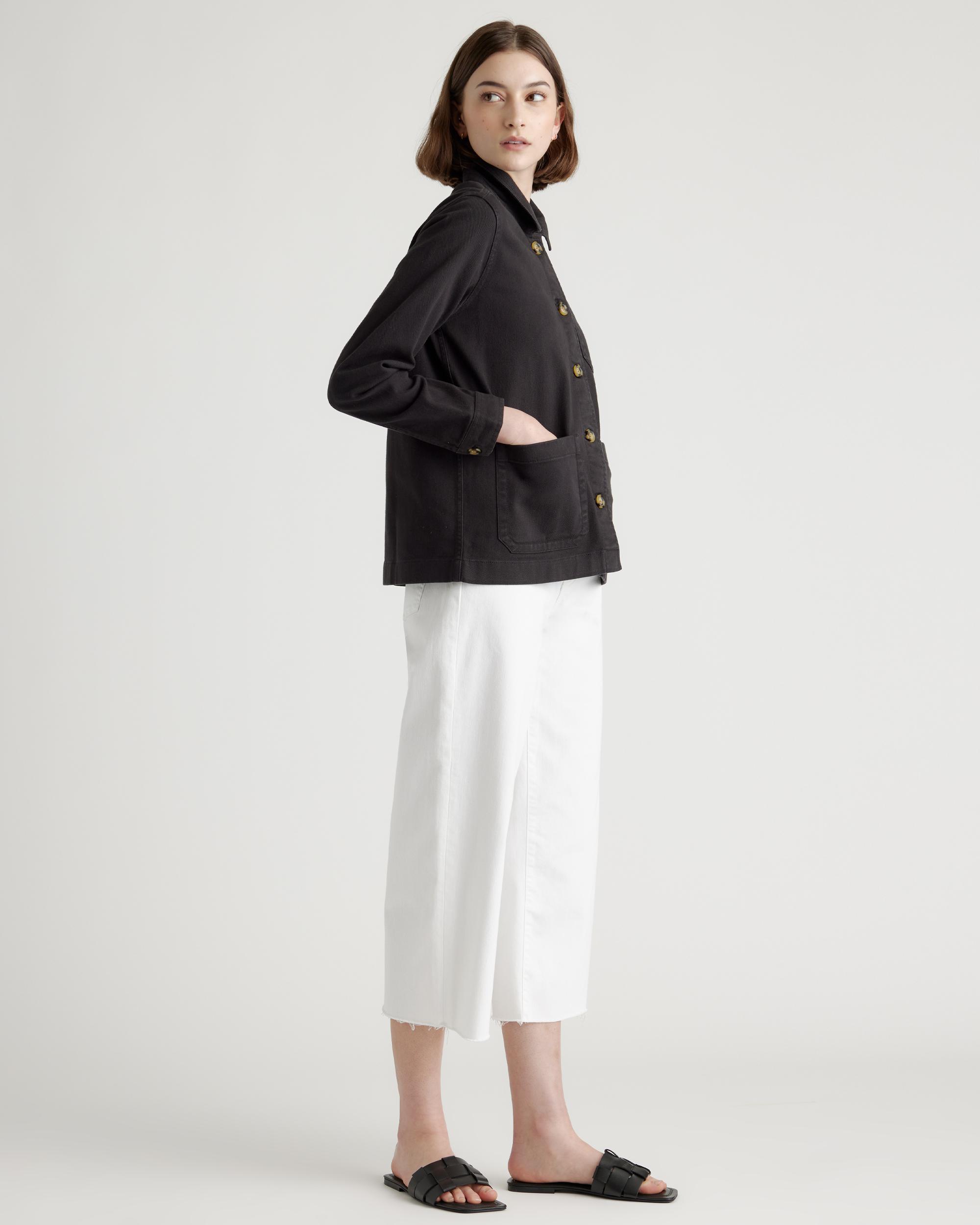 Quince | Women's Organic Comfort Stretch Chore Jacket Organic Cotton Product Image