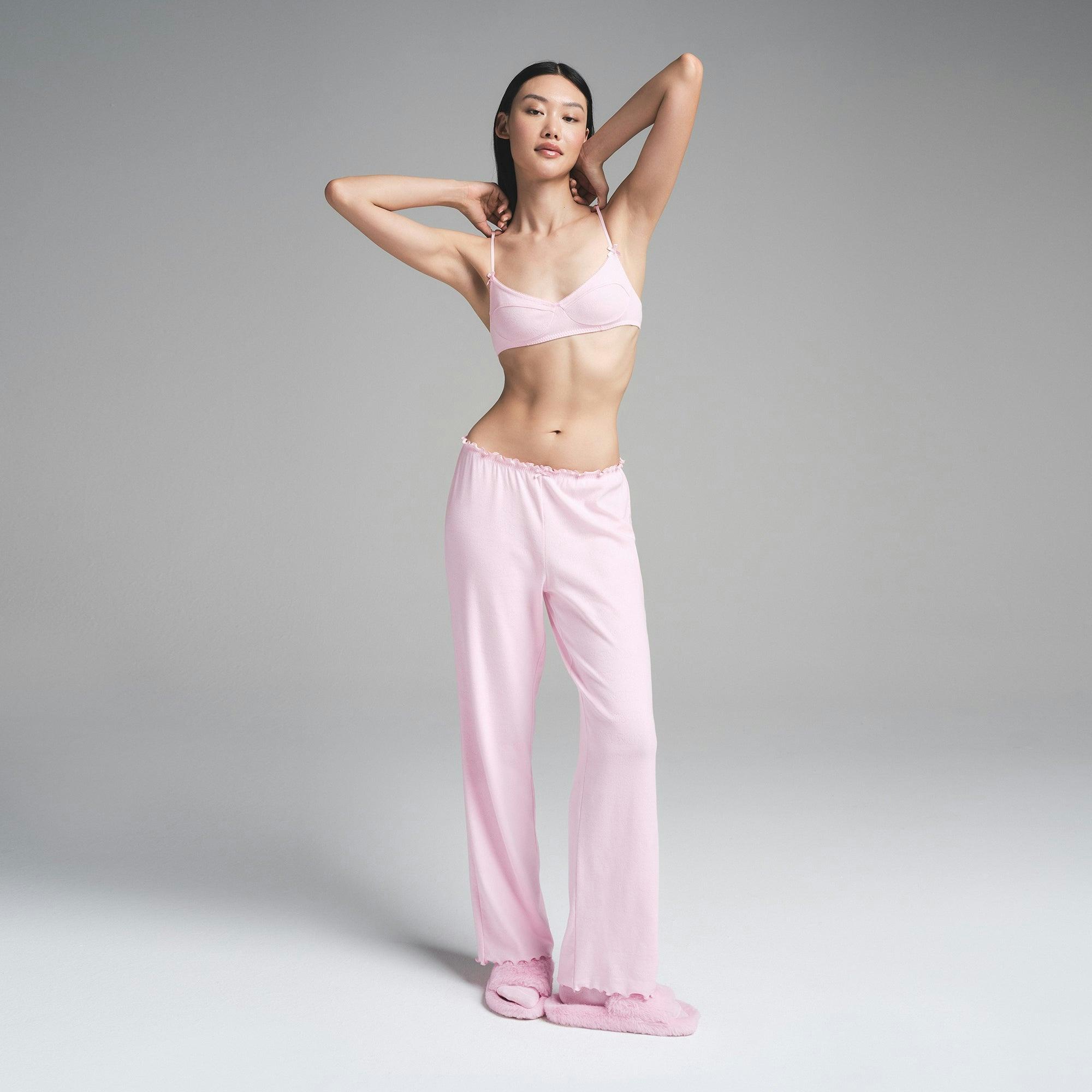 LOGO POINTELLE STRAIGHT LEG PANT | CHERRY BLOSSOM Product Image