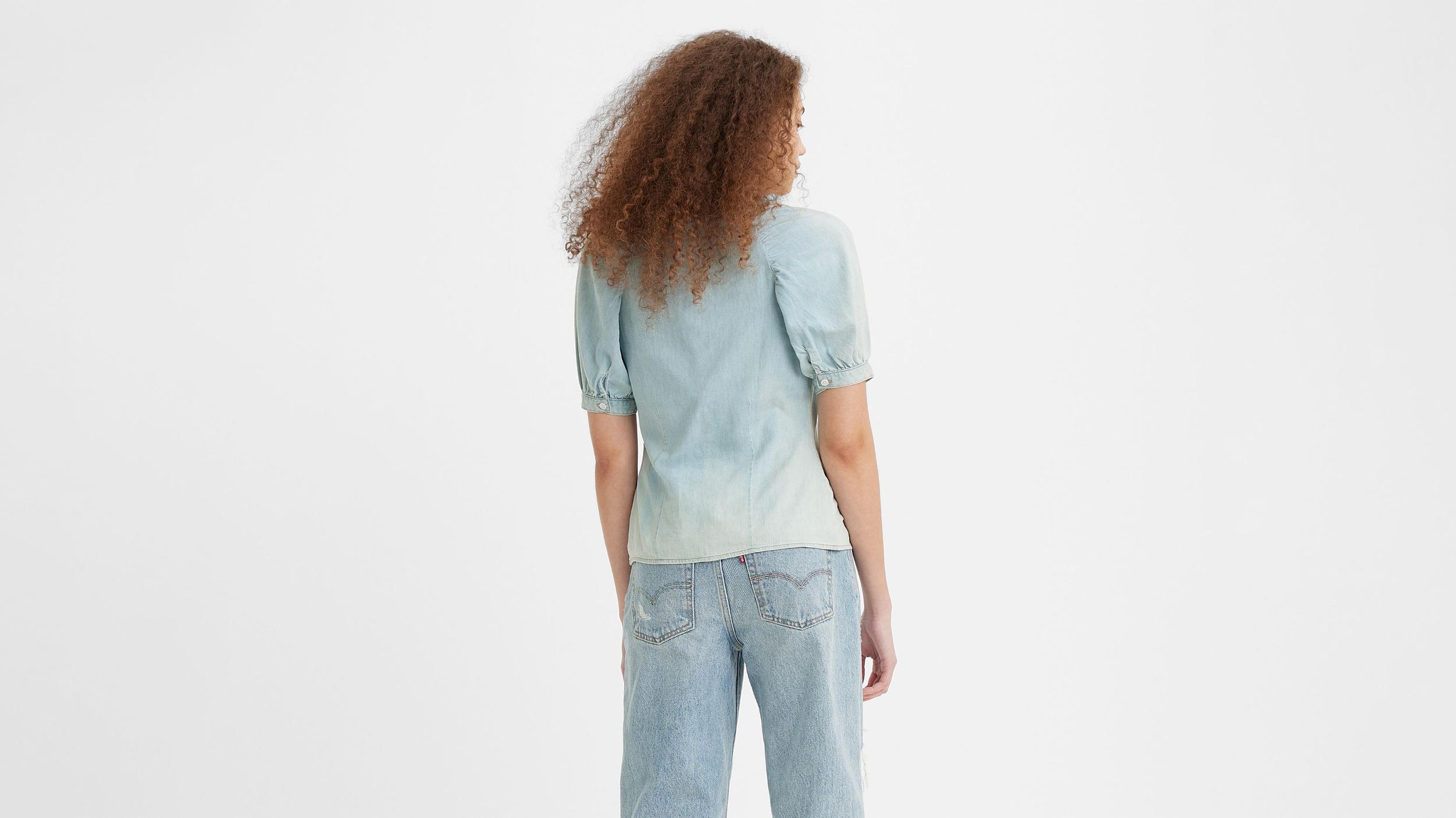 Marta Raglan Short Sleeve Blouse Product Image