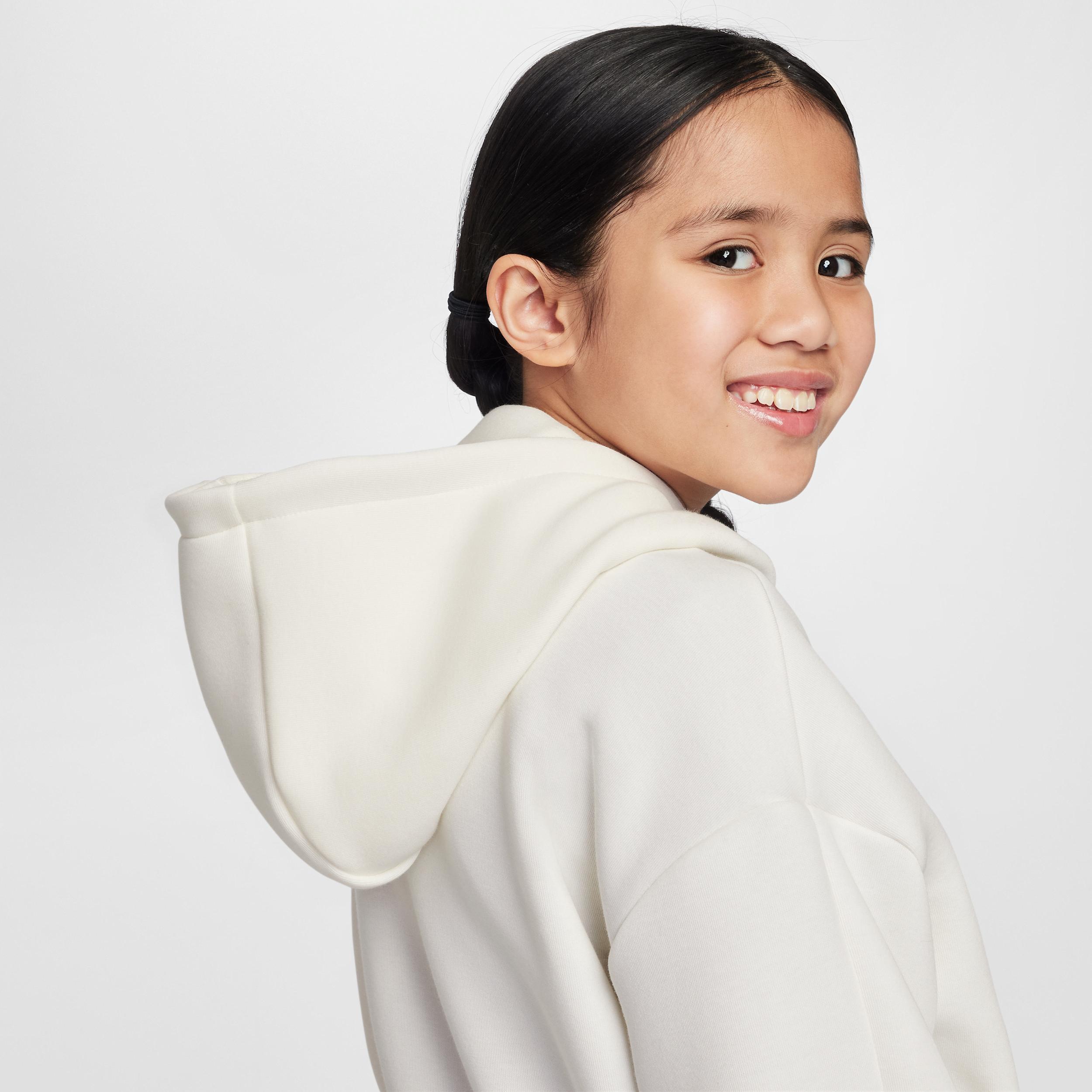 Unisex Nike Sportswear Tech Fleece Girls' Oversized Hoodie Product Image