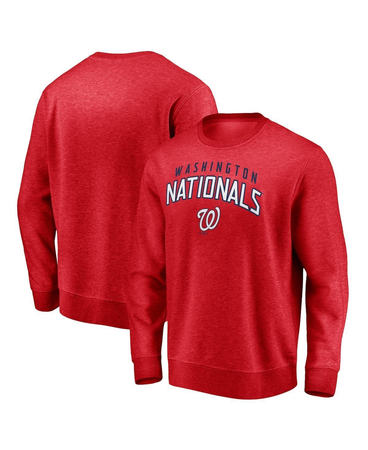 Mens Fanatics Branded Washington Nationals Gametime Arch Pullover Sweatshirt Product Image