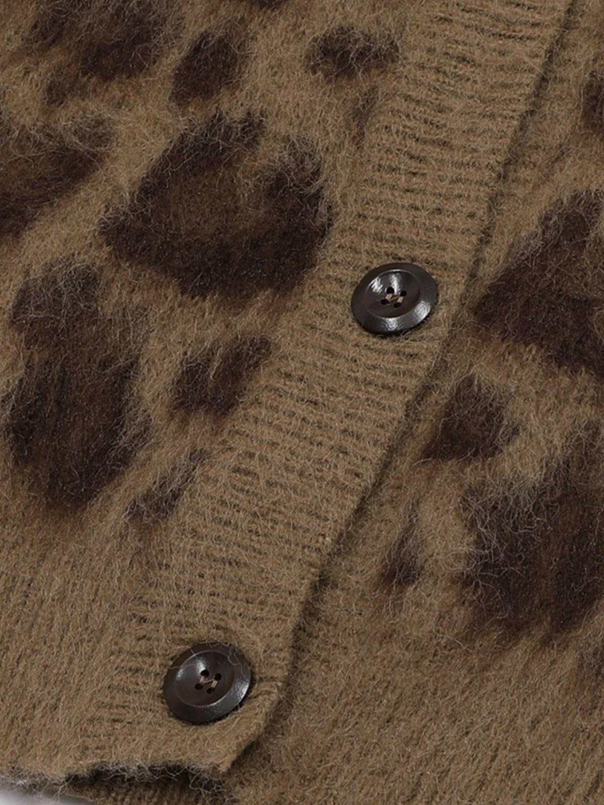 Aelfric Eden Leopard Print Cardigan Product Image