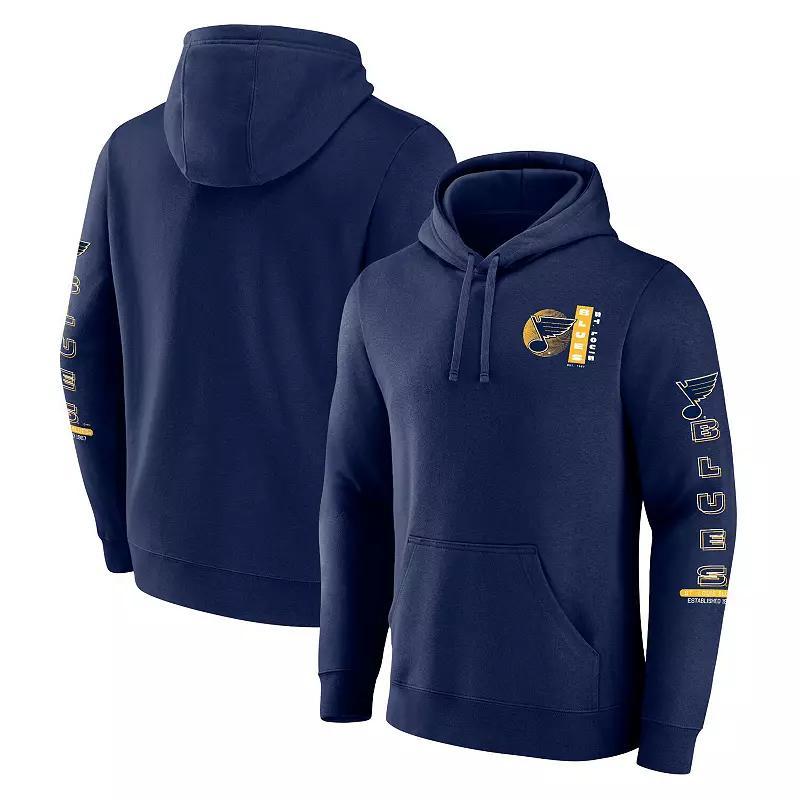 Men's Fanatics Branded Black Minnesota Wild Revolution Pullover Hoodie, Size: Medium Product Image