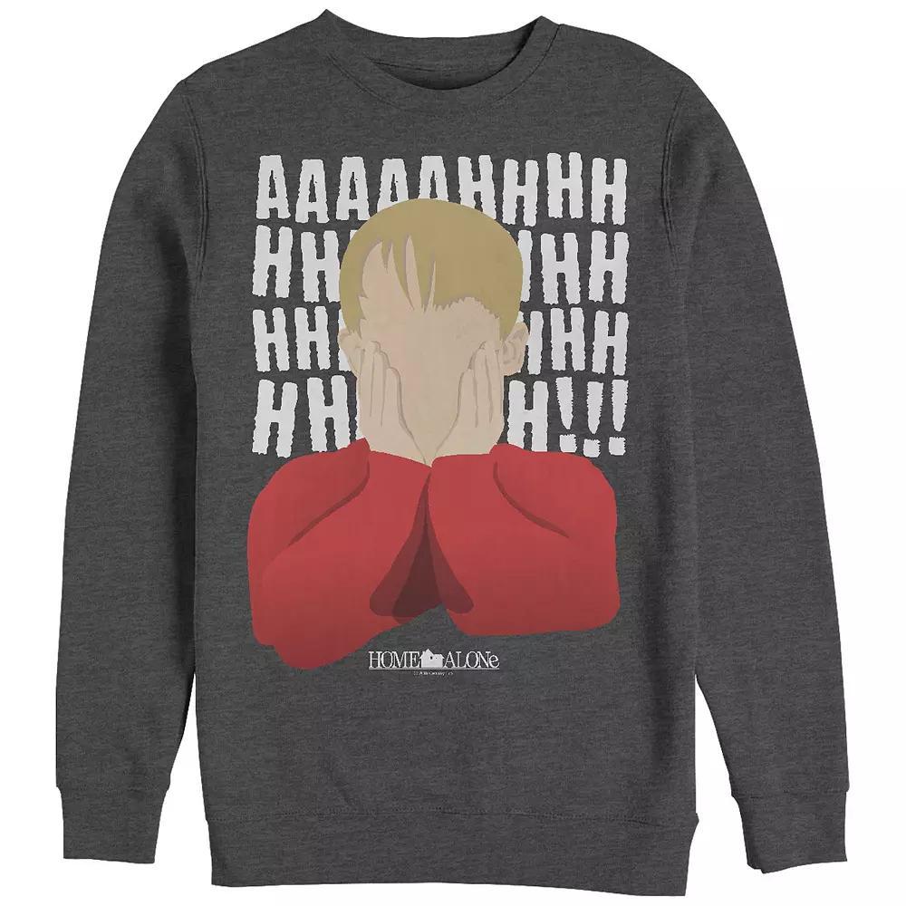 Big & Tall Home Alone Kevin's Scream Graphic Fleece, Men's, Size: Medium, Blue Product Image