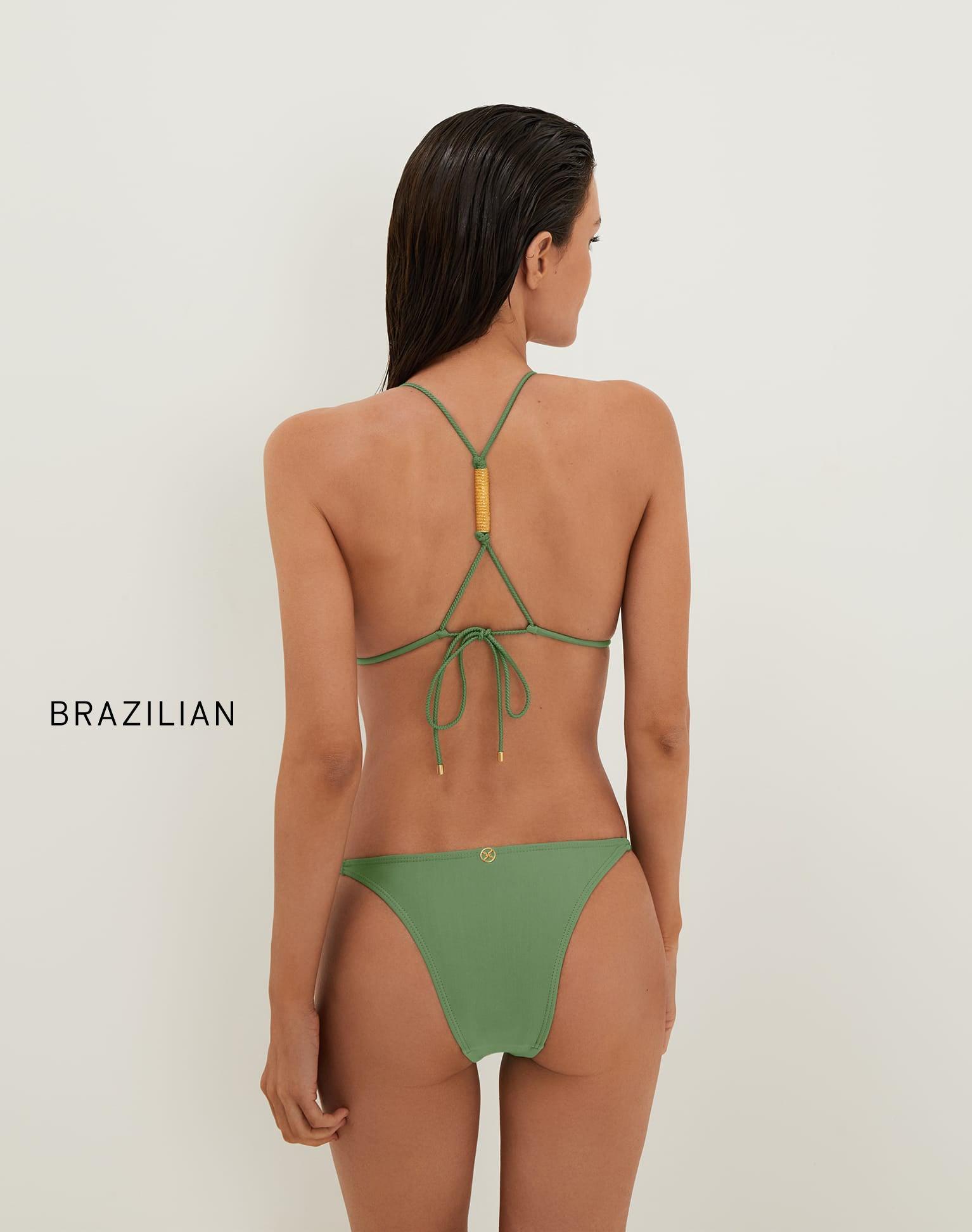 Matte Stacy T Back Tri Top - Harbor Product Image