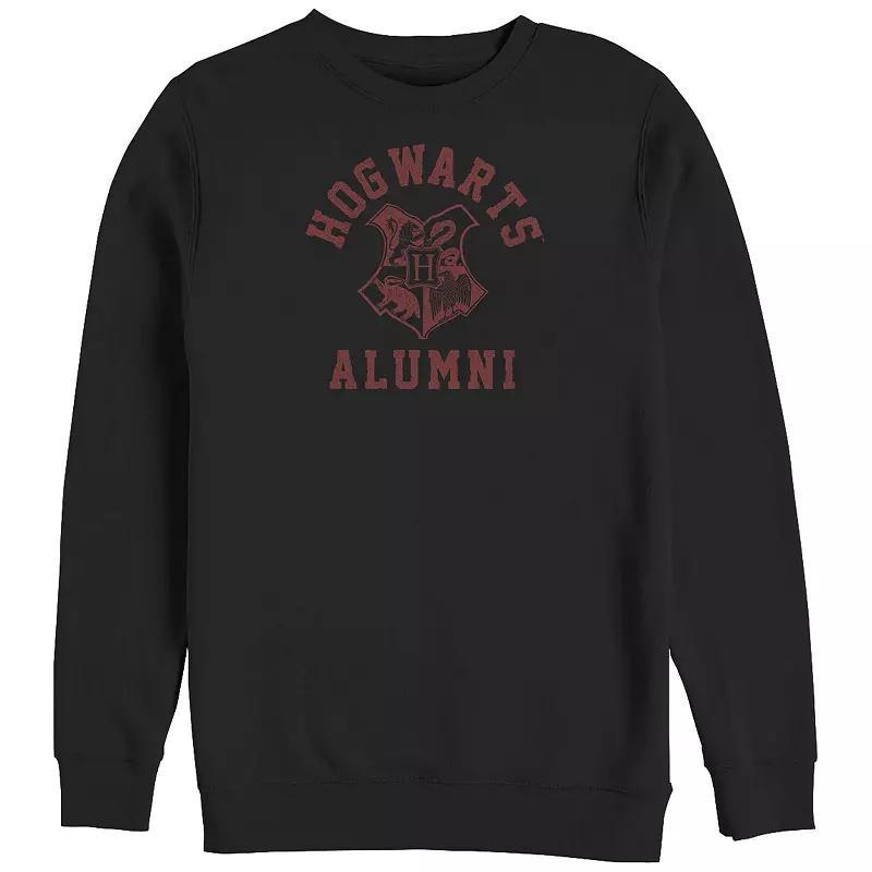 Big & Tall Harry Potter Hogwarts Alumni Fleece Sweatshirt, Men's, Size: 3XB, Athletic Grey Product Image