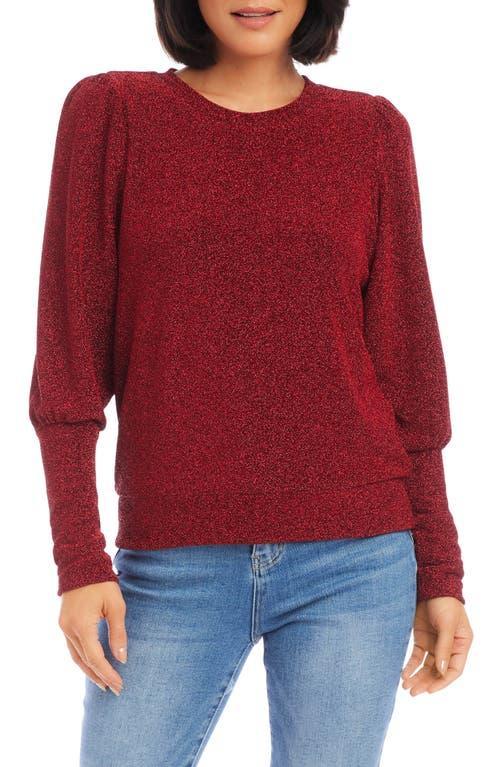 Karen Kane Bishop Sleeve Top Women's Clothing Product Image