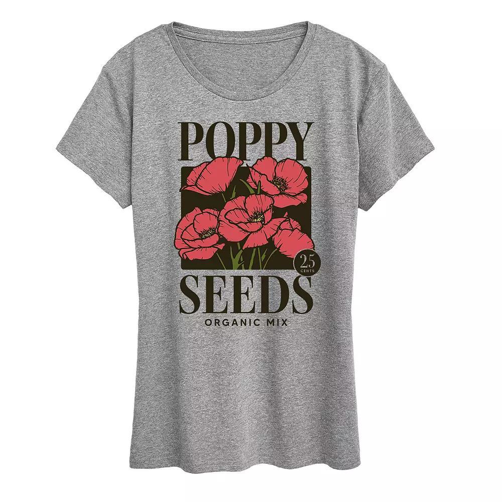 Womens Poppy Seed Packet Graphic Tee Product Image