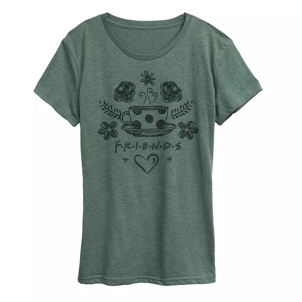 Women's Pokemon Happy Holidays Evee Tee, Girl's, Size: Small, Grey Green Product Image