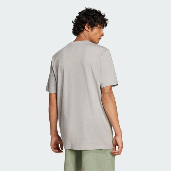 adidas Trefoil Series Tee Mgh Solid Grey XS Mens Product Image