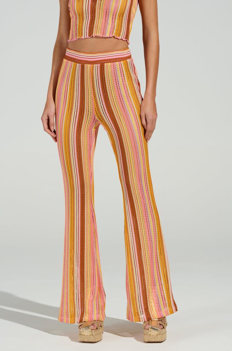 PALOMA KNIT FLARE PANTS Product Image