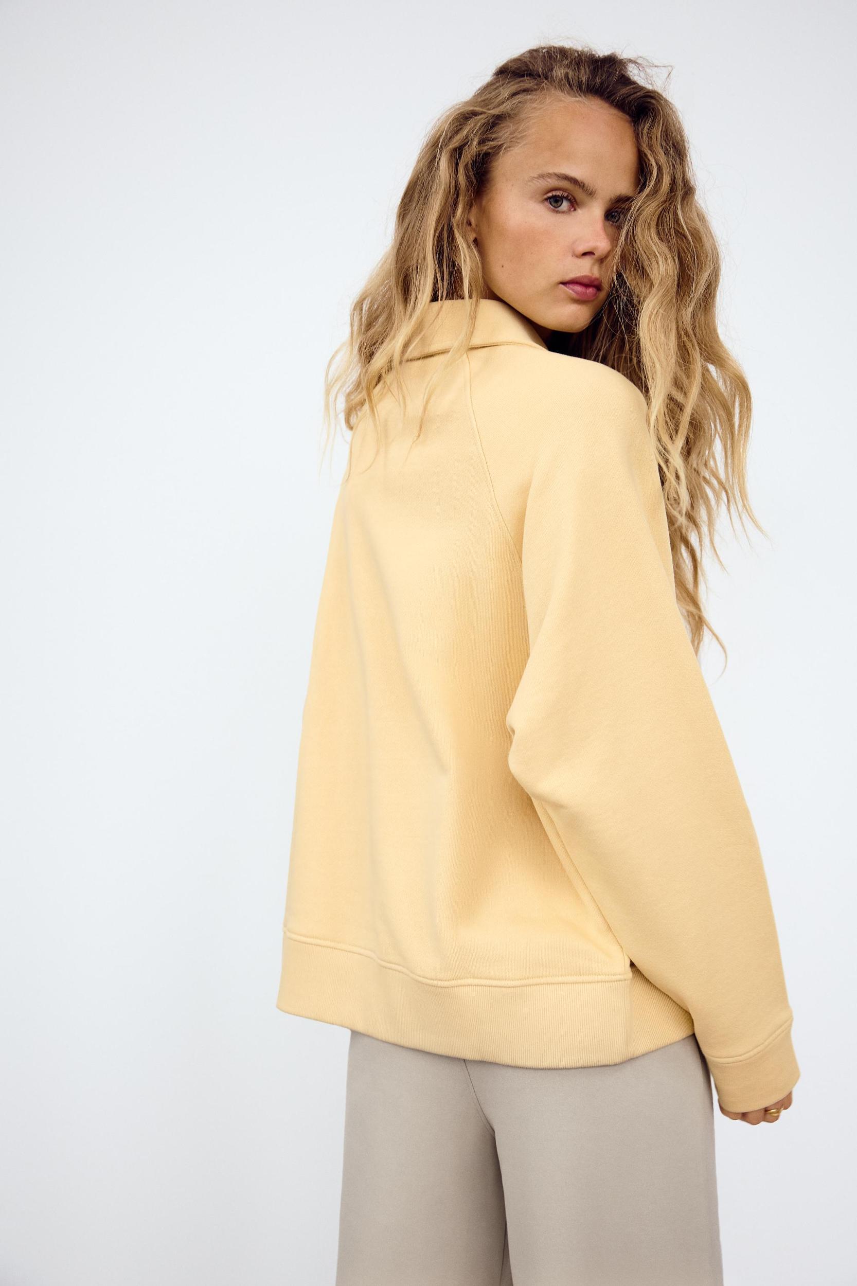 PLUSH POLO SWEATSHIRT Product Image