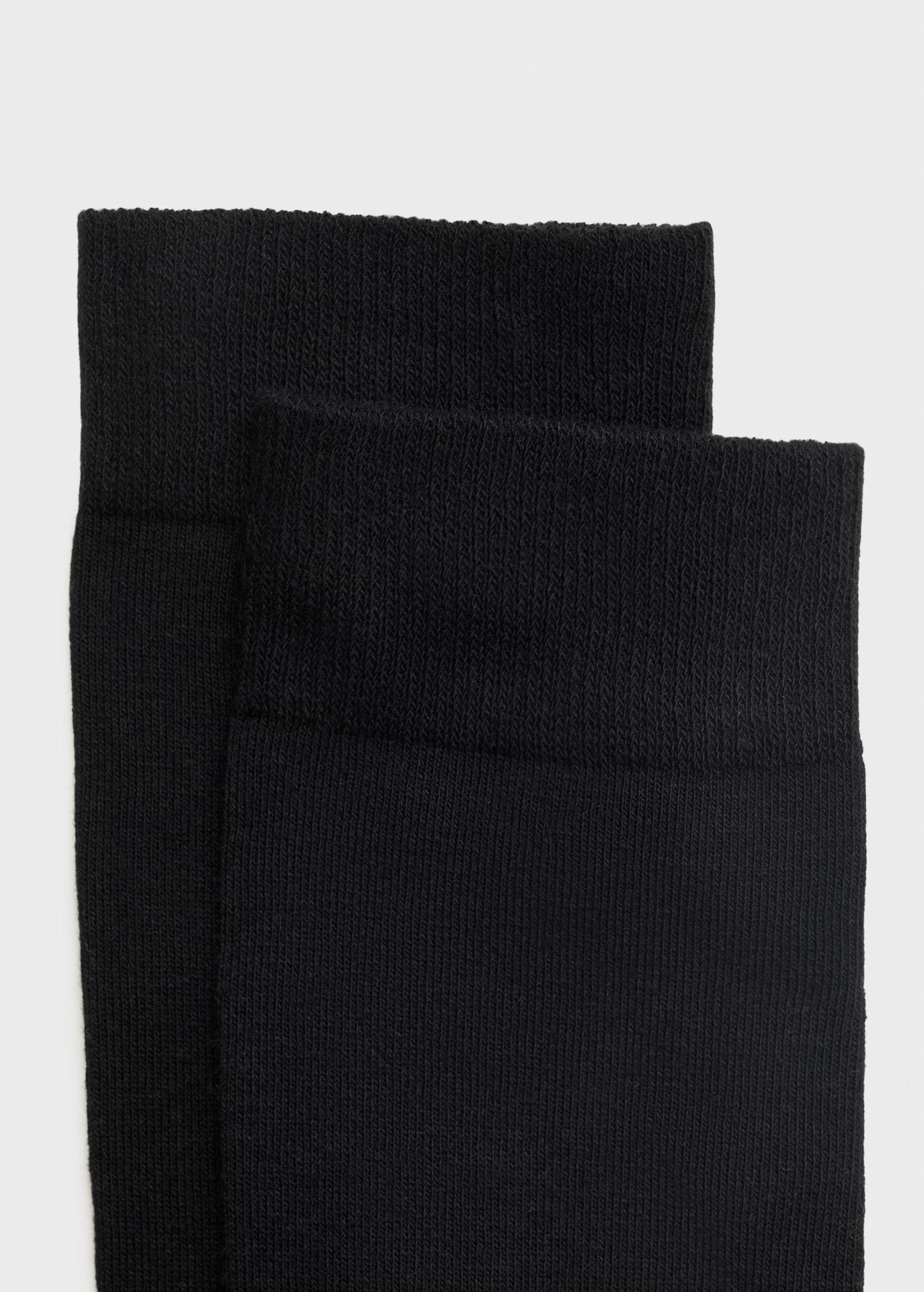 Pack of 3 cotton socks - Men | MANGO USA Product Image