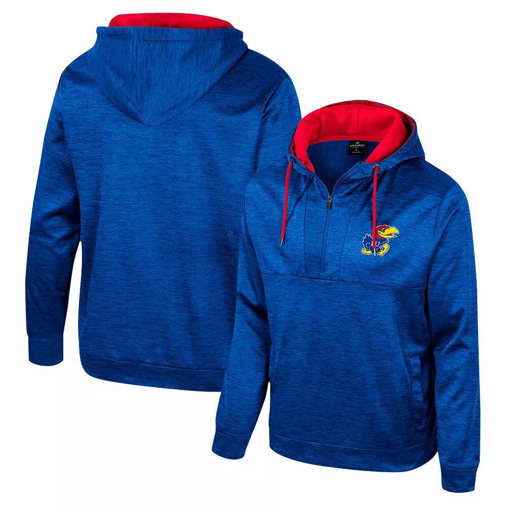 Men's Colosseum Black Ohio State Buckeyes Cypher Half-Zip Hoodie, Size: Medium Product Image