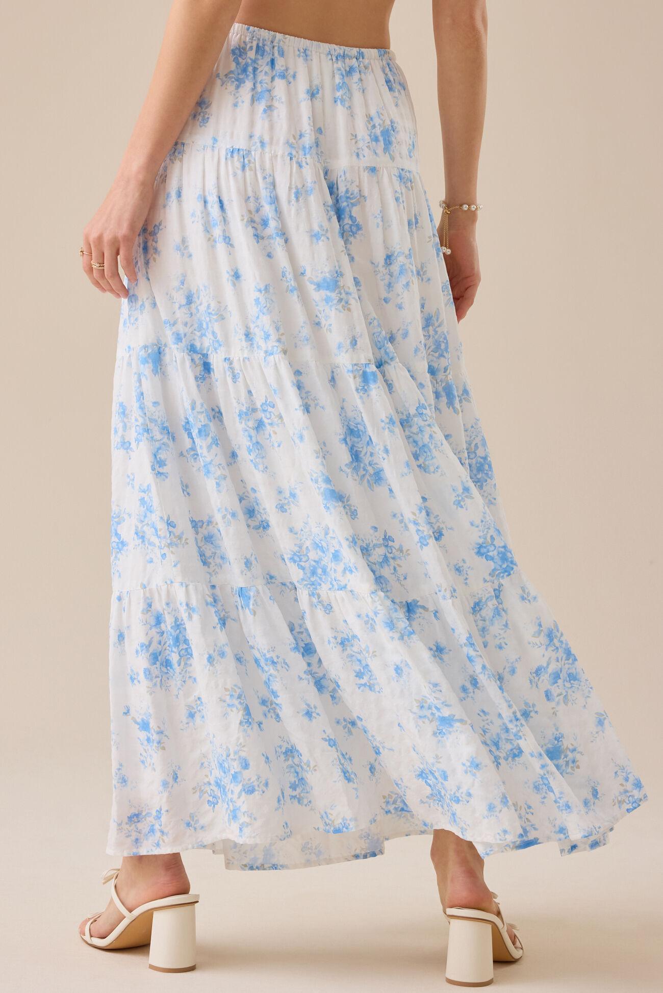 Foster Floral Maxi Skirt Product Image