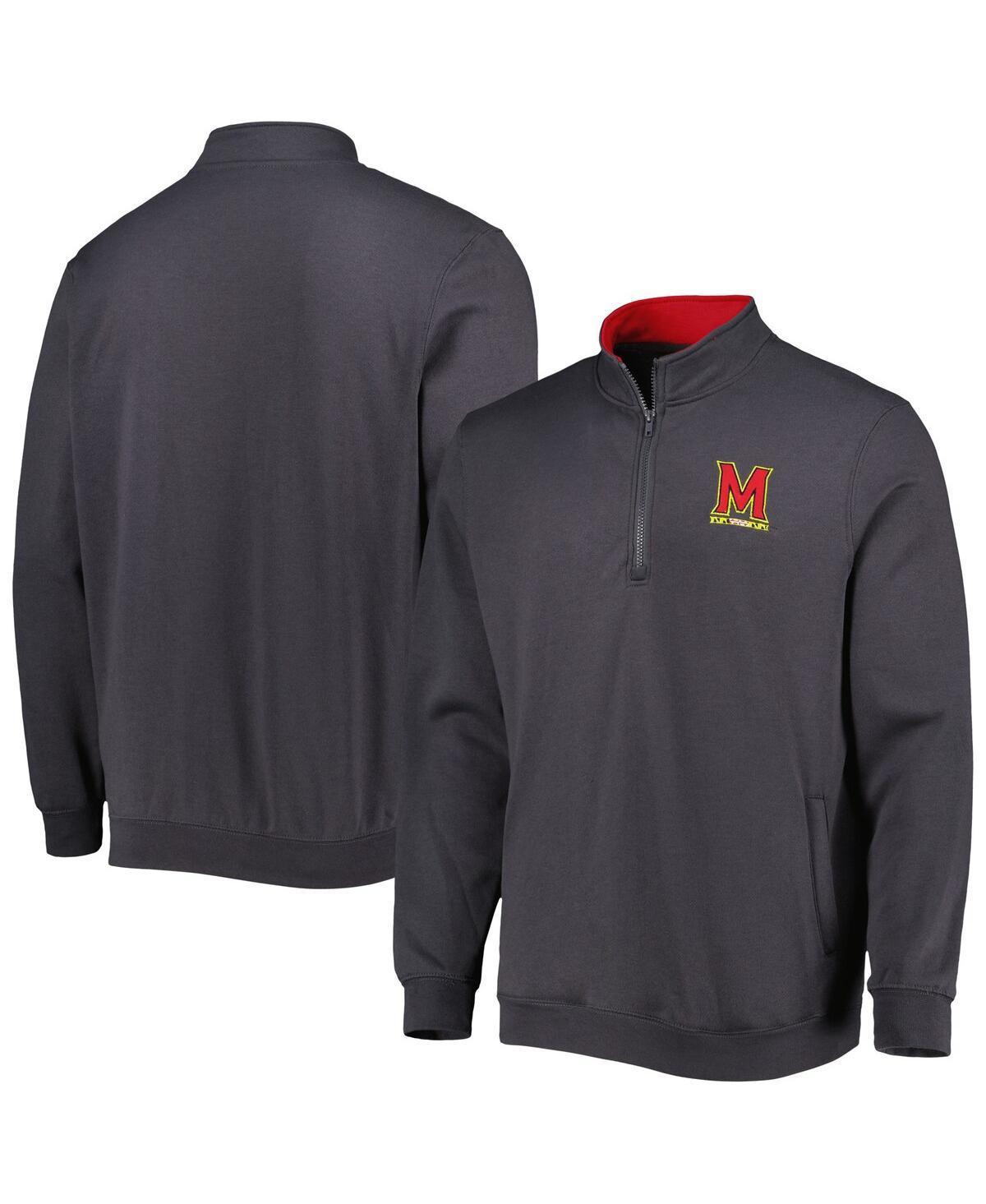 Men's Colosseum Heathered Gray UCLA Bruins Tortugas Team Logo Quarter-Zip Jacket, Size: 3XL, Grey Product Image