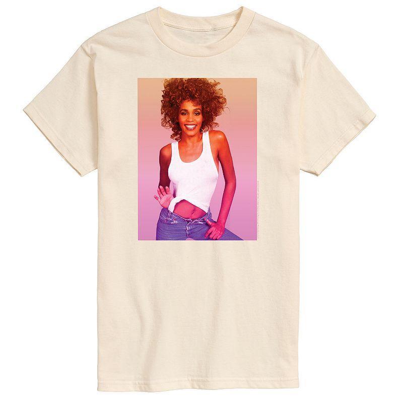 Mens Whitney Houston Photo Tee Product Image