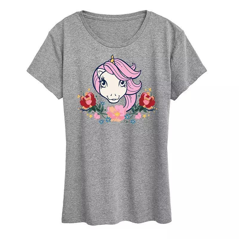 Womens Thankful Pumpkins Graphic Tee Grey Gray Product Image