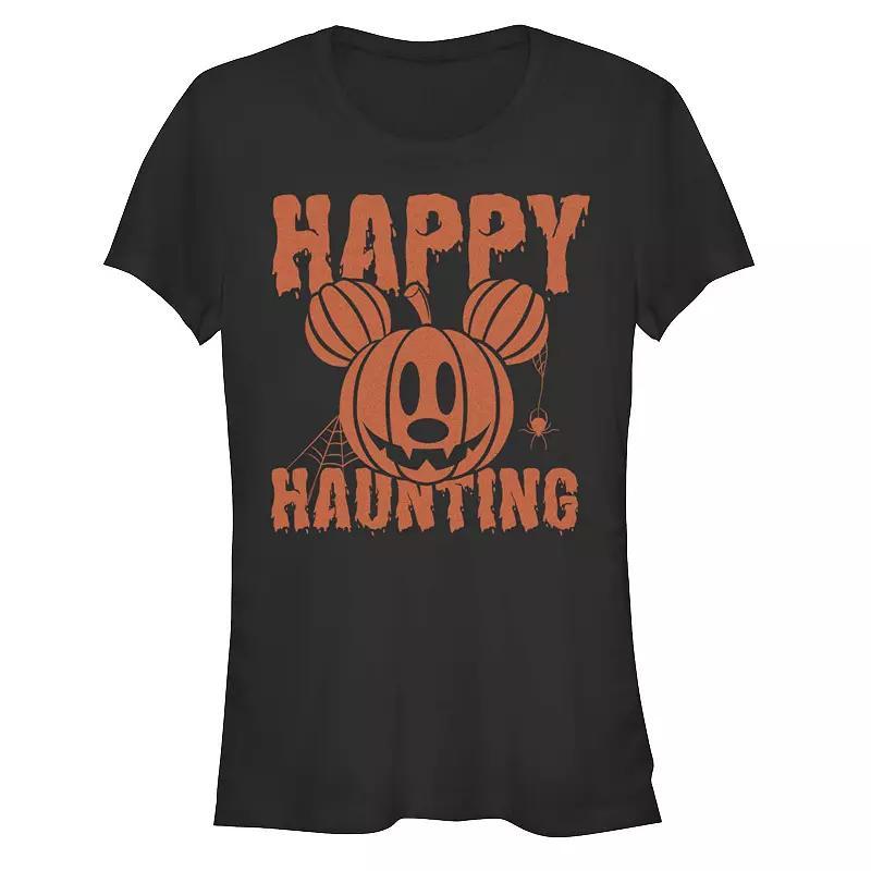 Disney Villains Brewing Spells Juniors' Fitted Graphic Tee, Girl's, Size: Small, Black Product Image