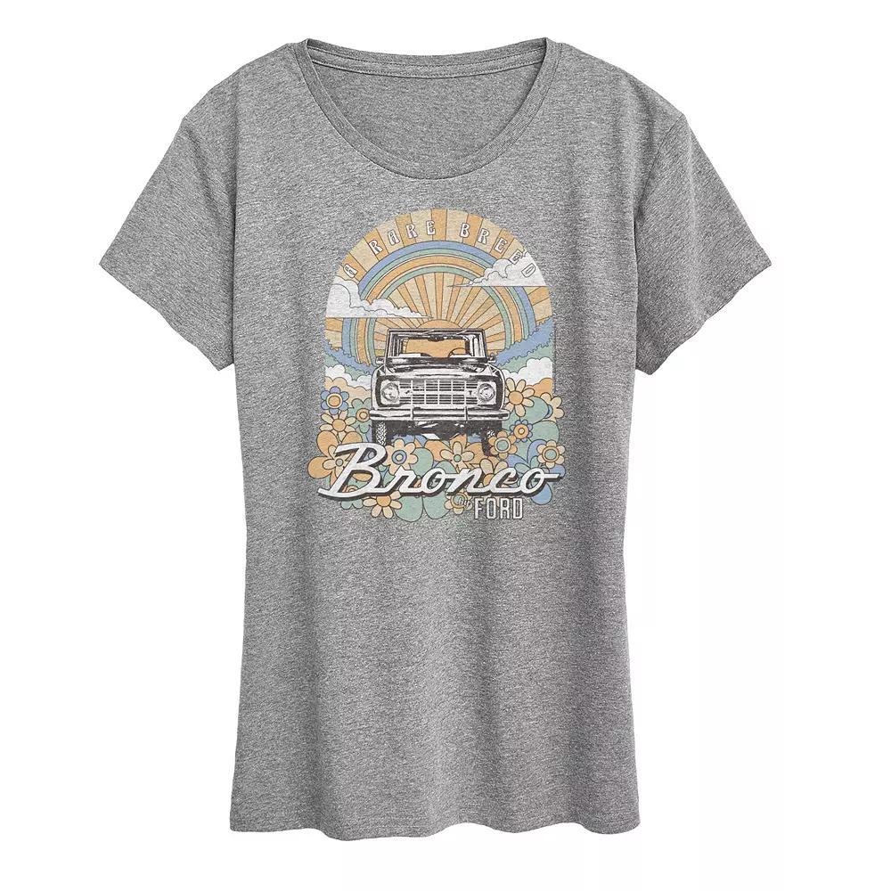 Womens St. Paddys Flamingo Truck Graphic Tee, Girls Grey Gray Product Image