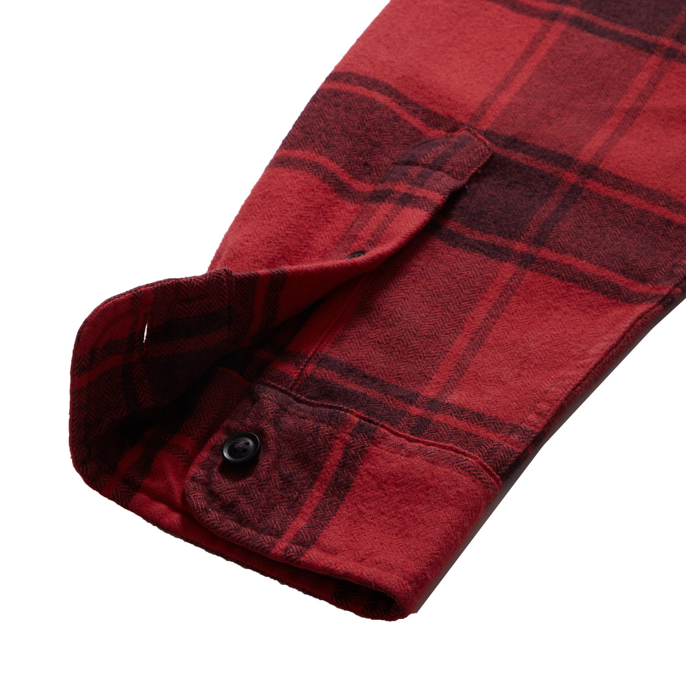 Pembroke Jaspe Flannel - Red Clay Plaid (Final Sale) Product Image