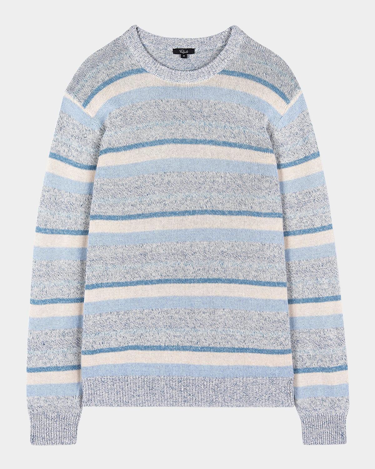 Mens Olsen Melange Striped Sweater Product Image
