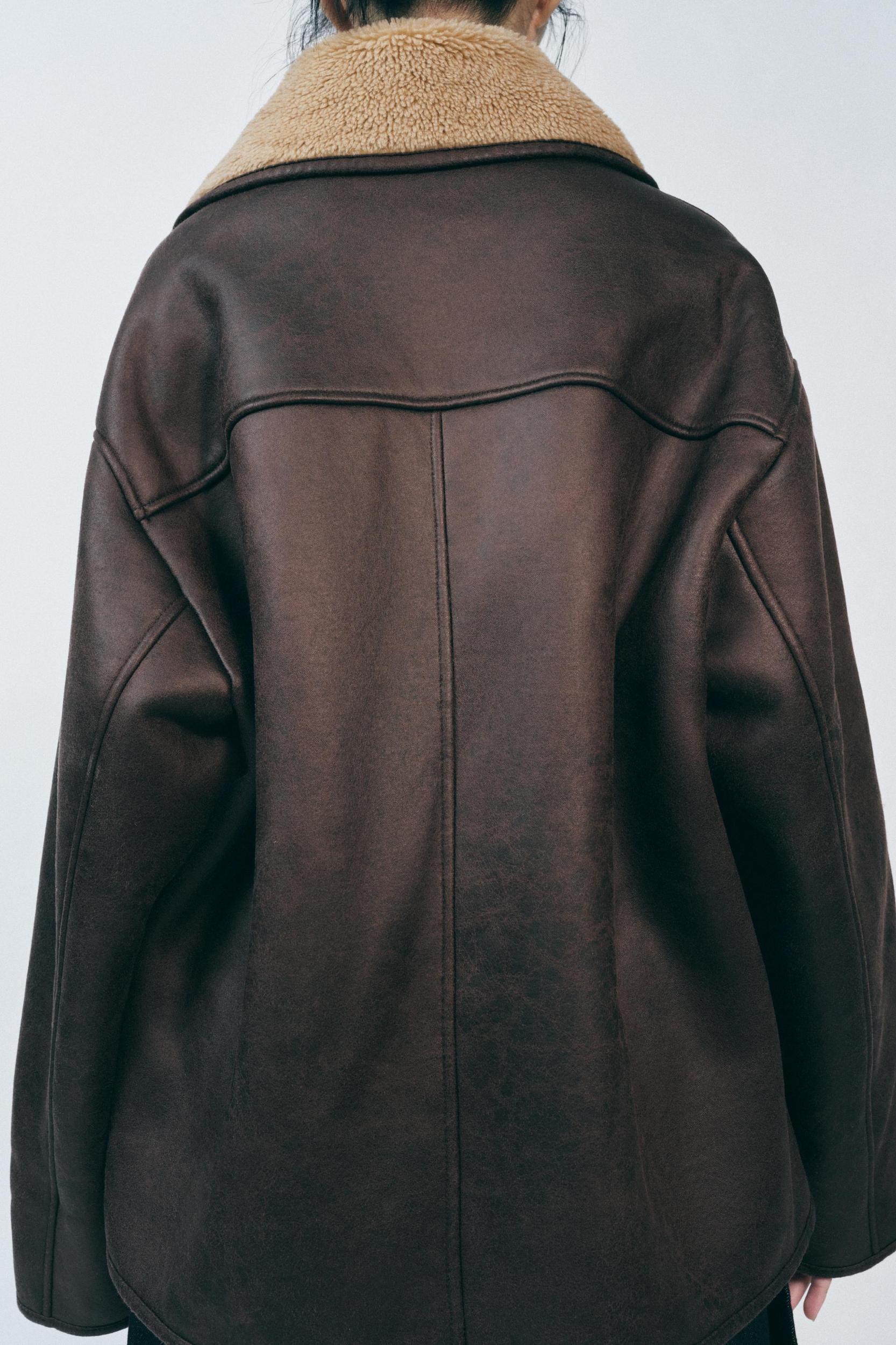 DOUBLE FACED JACKET ZW COLLECTION Product Image