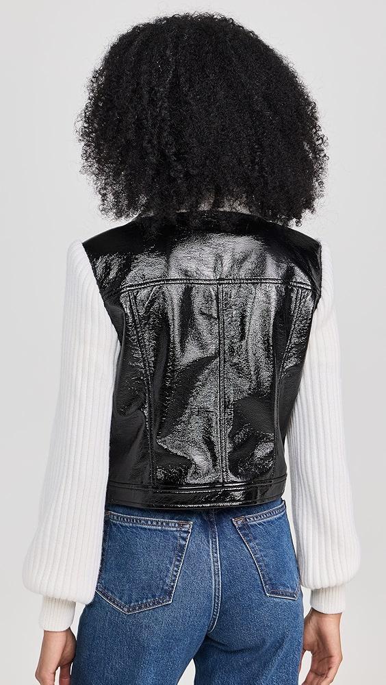 Cinq à Sept Knit Sleeve Ciara Jacket | Shopbop Product Image