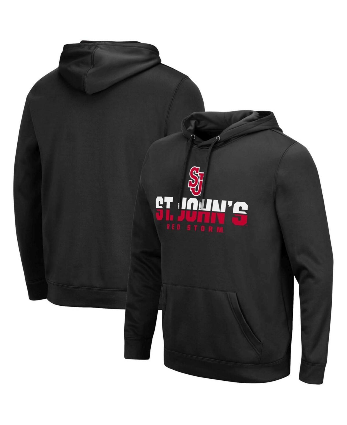Men's Colosseum Black TCU Horned Frogs Lantern Pullover Hoodie, Size: Large Product Image
