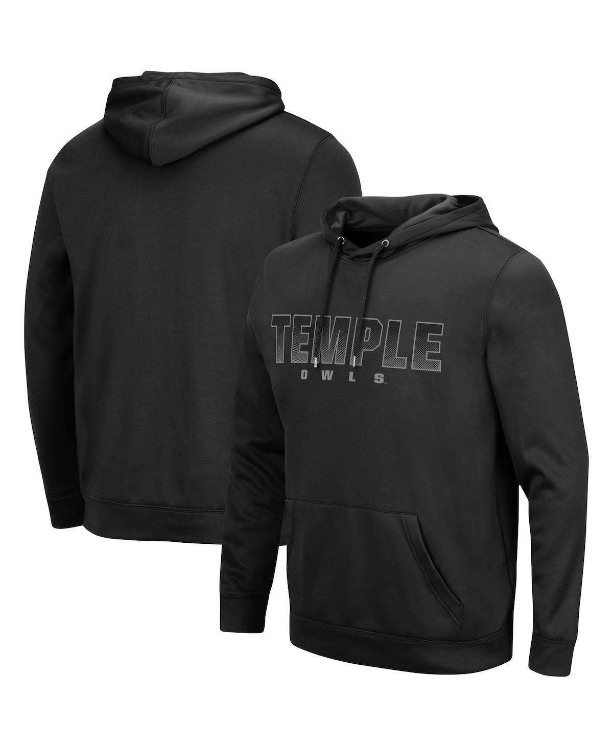 Men's Colosseum Black Appalachian State Mountaineers Lantern Pullover Hoodie, Size: XL, App Black Product Image