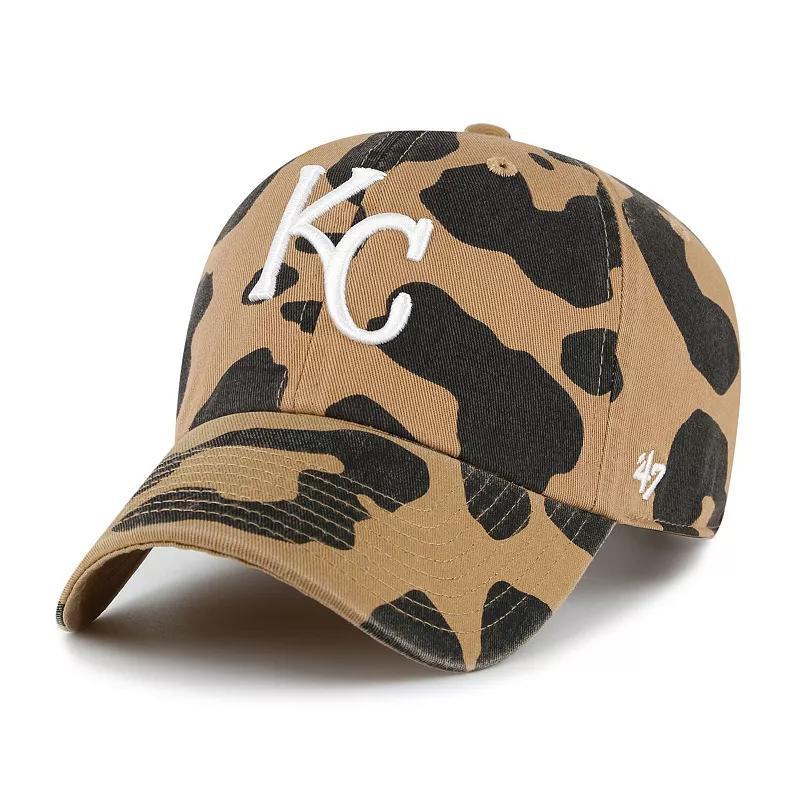 Women's '47 Brown Kansas City Royals Rosette Clean Up Adjustable Hat Product Image