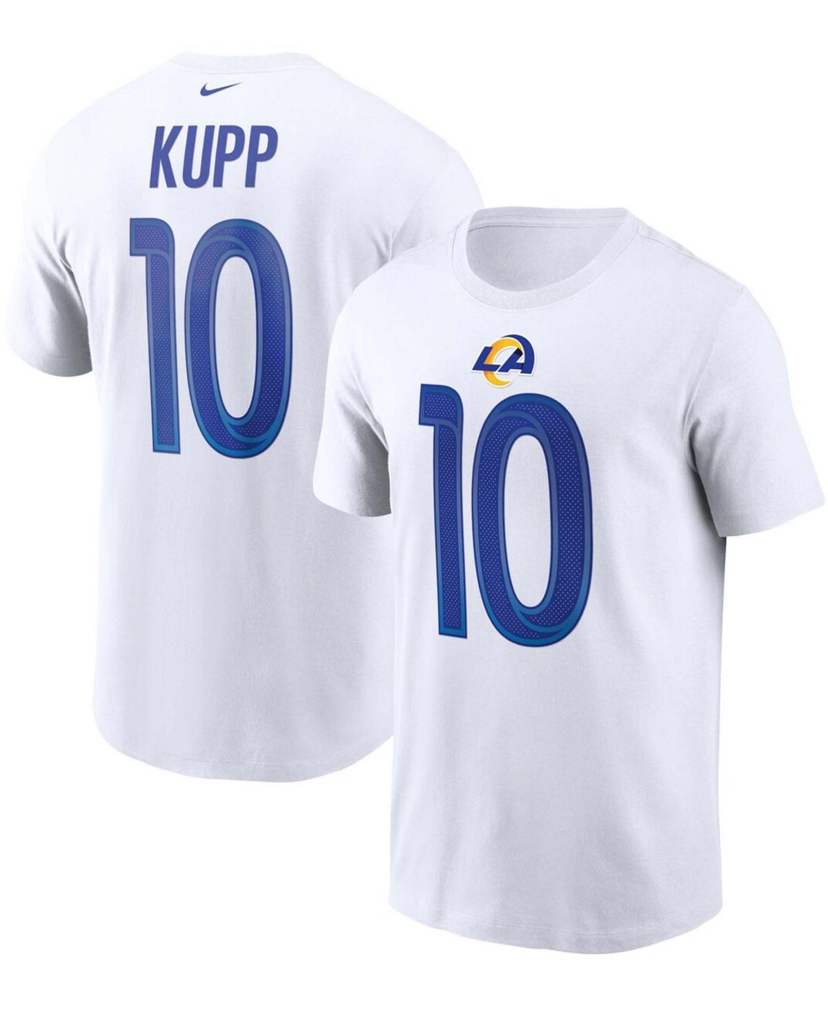 Men's Nike Cooper Kupp White Los Angeles Rams Name & Number T-Shirt, Size: XL Product Image