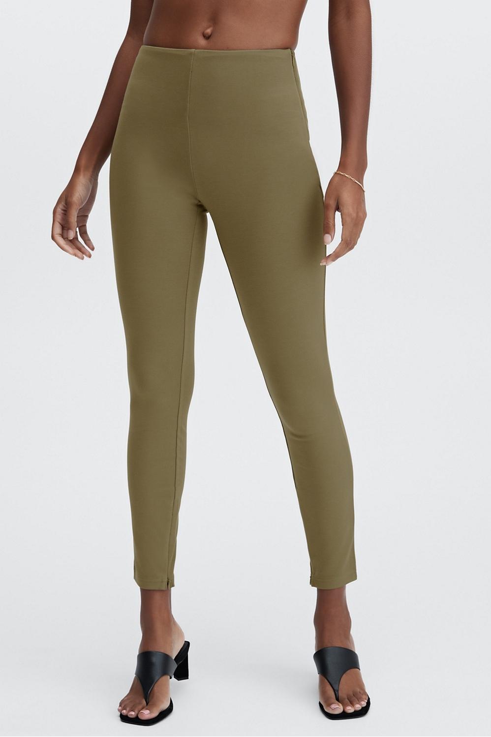Fabletics 24-7 Skinny Pant Womens green Size XL Product Image