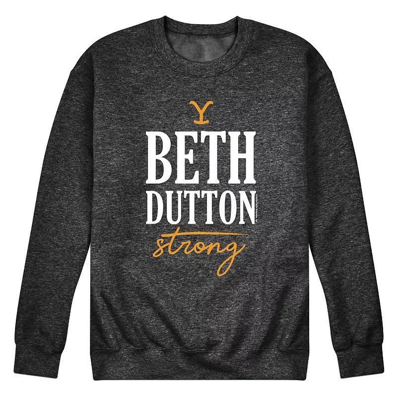 Mens Yellowstone Beth Dutton Sweatshirt Blue Product Image
