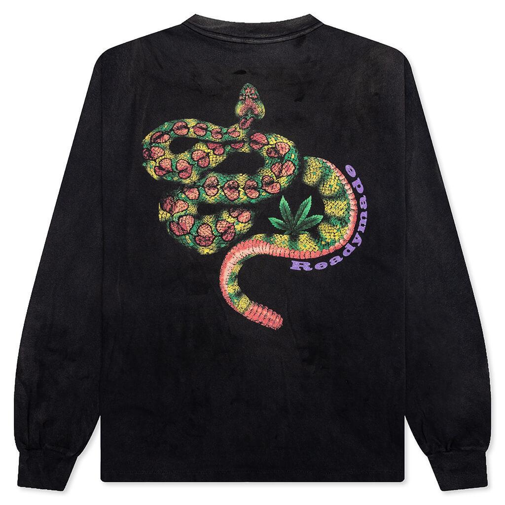 L/S Pocket T-Shirt Snake - Black Male Product Image