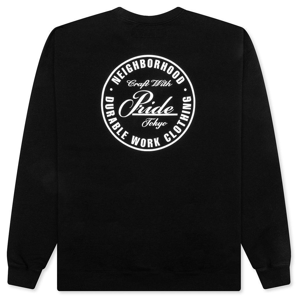 Classic Sweat Shirt L/S - Black Male Product Image