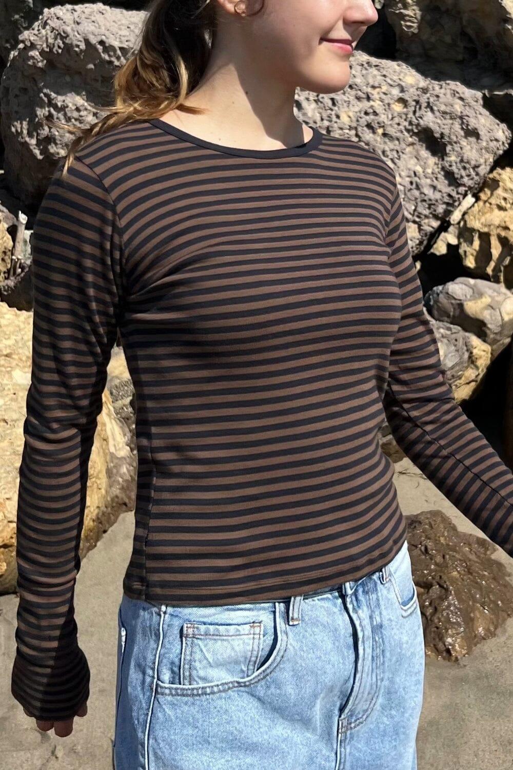 Leah Striped Top Product Image