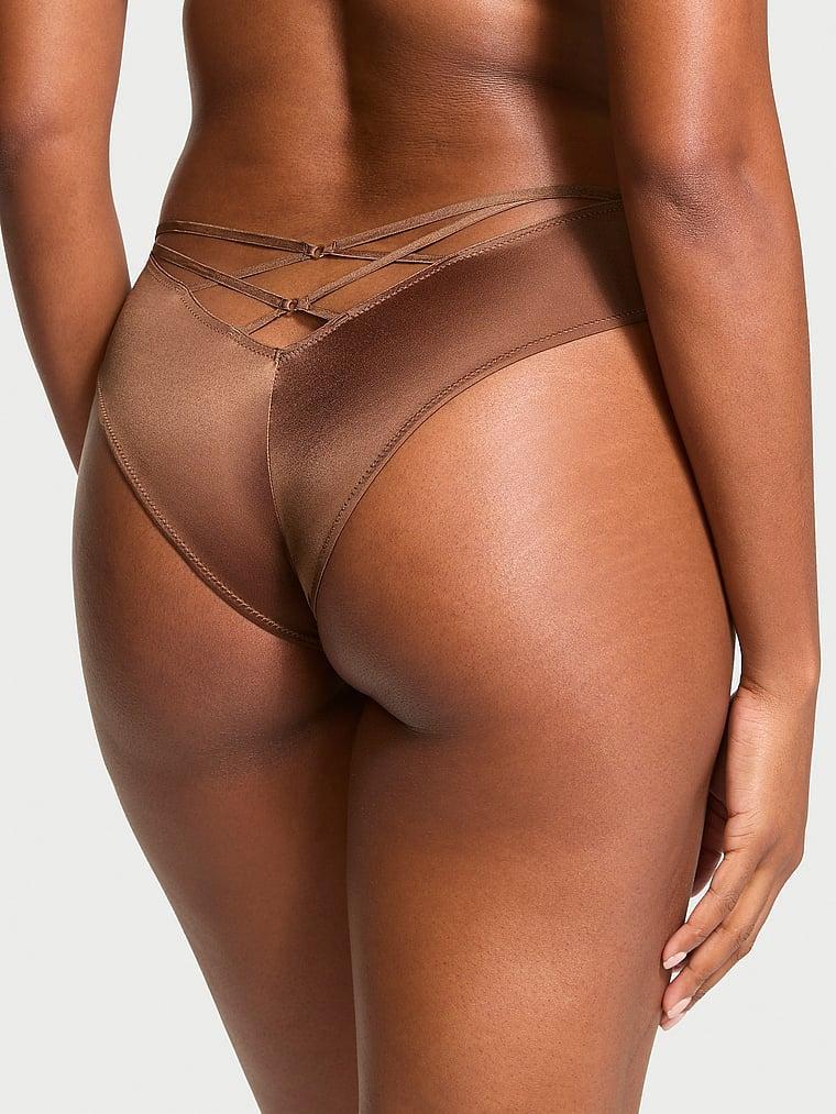 Strappy-Back High-Leg Cheeky Panty Product Image