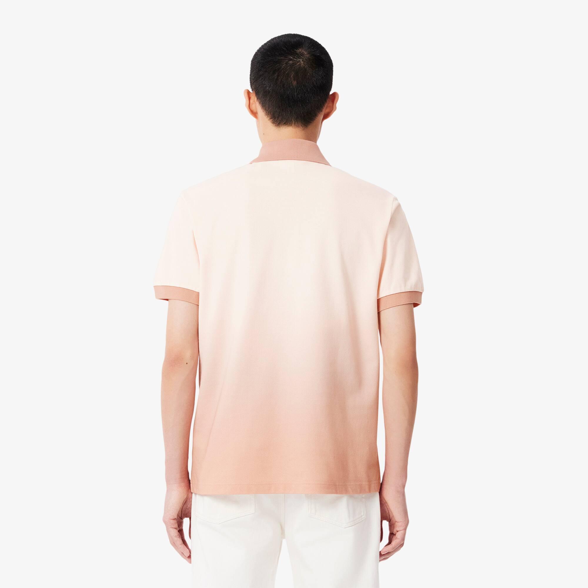 Classic Fit Ombré Print L.12.12 Polo Shirt Product Image