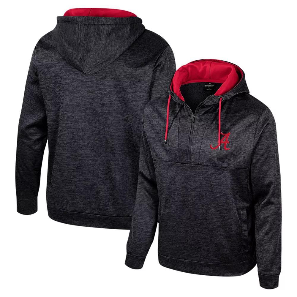 Men's Colosseum Black Ohio State Buckeyes Cypher Half-Zip Hoodie, Size: XL Product Image