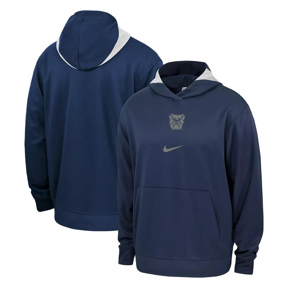 Men's Nike Navy Butler Bulldogs Basketball Spotlight Performance Pullover Hoodie, Size: Large, But Blue Product Image