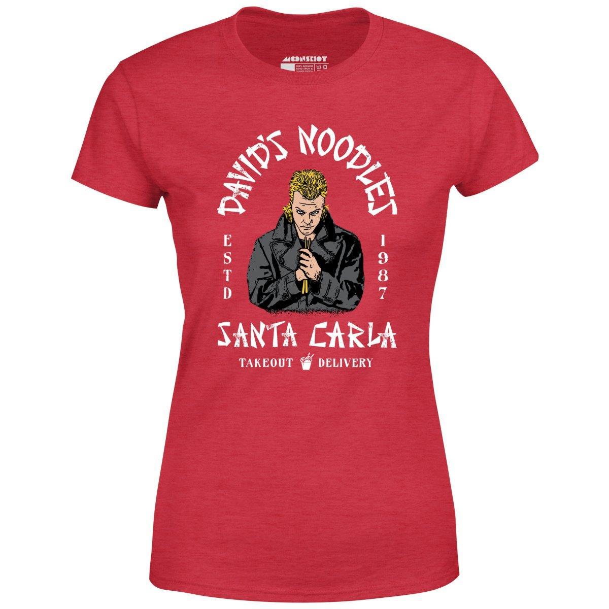 David's Noodles - Takeout & Delivery - Women's T-Shirt Female Product Image
