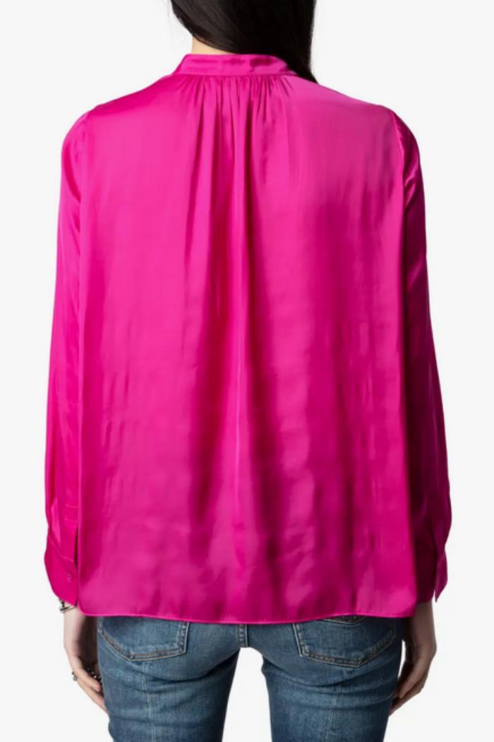 Tink Satin Blouse Product Image