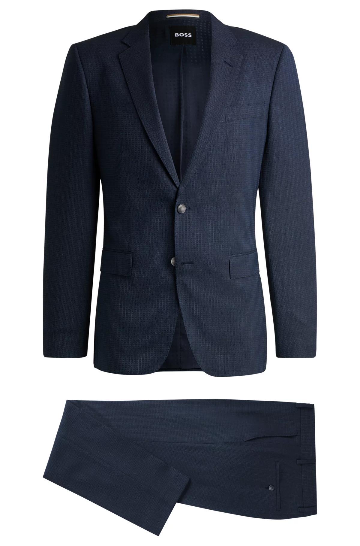 Slim-fit suit in stretch cloth Product Image