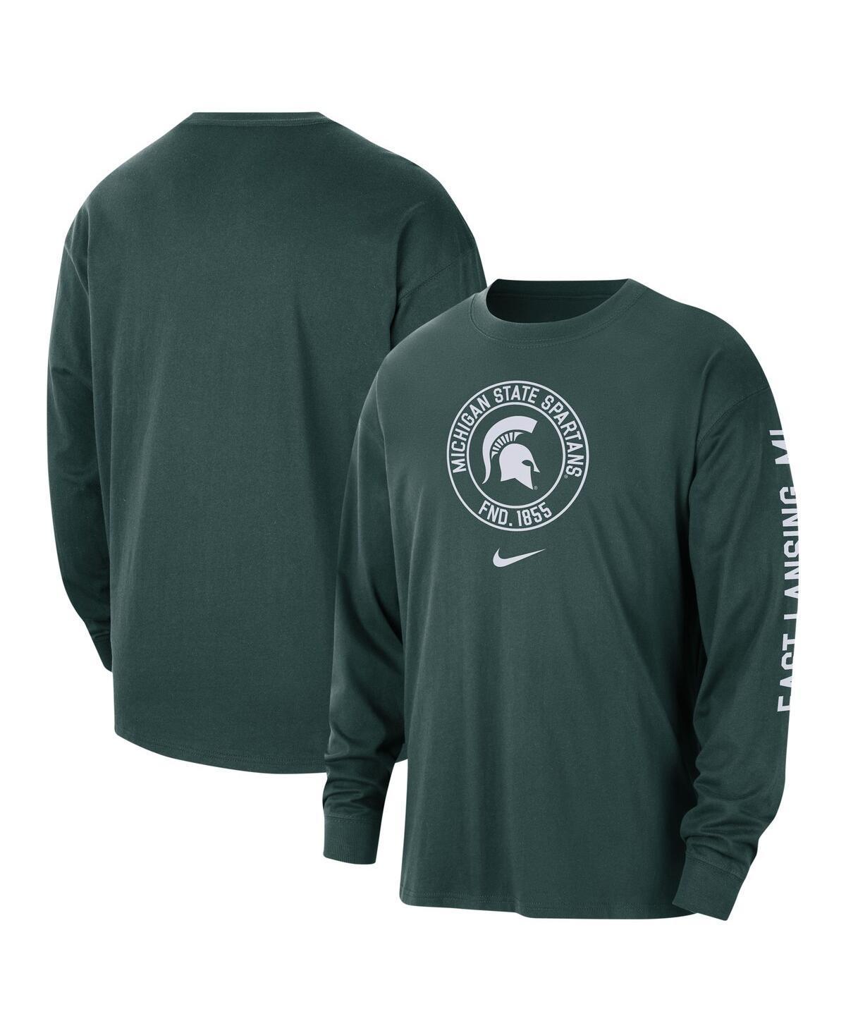 Mens Nike Michigan State Spartans Heritage Max90 Long Sleeve T-Shirt Product Image