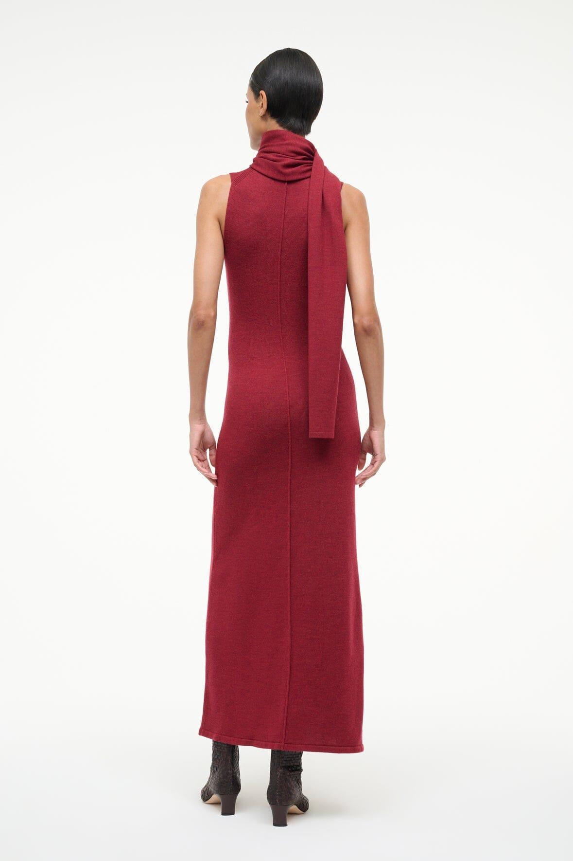 CANAL MIDI DRESS | SANGRIA Product Image