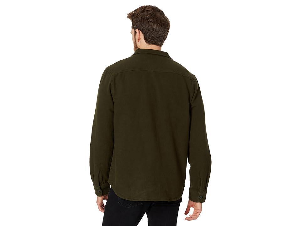 Madewell Brushed Flannel Easy Shirt-Jacket (Dried ) Men's Jacket Product Image