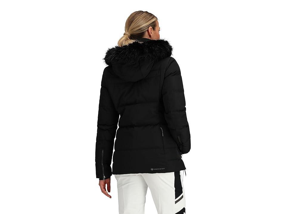 Obermeyer Resort Circe Faux Fur Hooded Zip Front Down Jacket Product Image