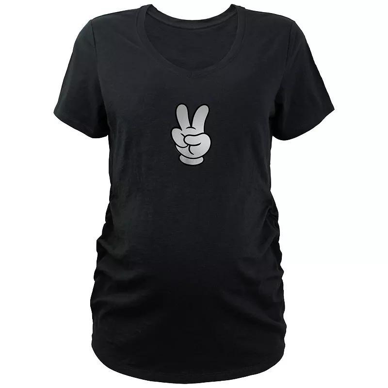 Maternity Mama Vibes V-Neck Graphic Tee, Womens Product Image