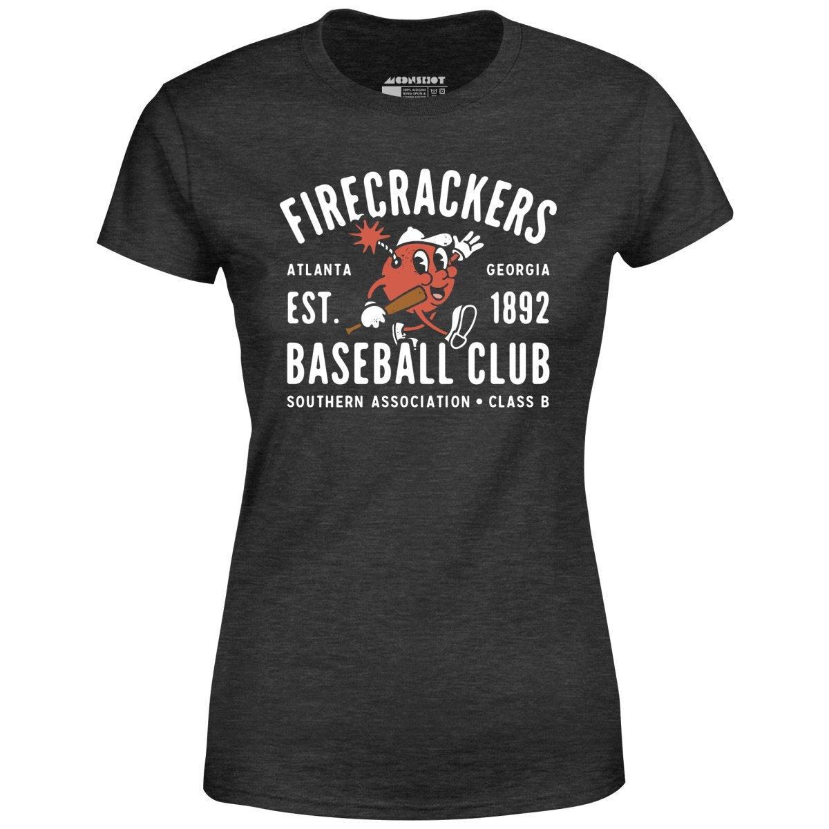 Atlanta Firecrackers - Georgia - Vintage Defunct Baseball Teams - Women's T-Shirt Female Product Image